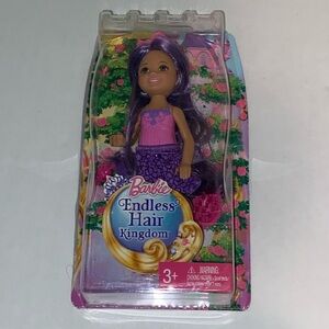 Barbie Endless Hair Kingdom Doll with Purple Hair